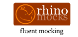 rhino mock logo