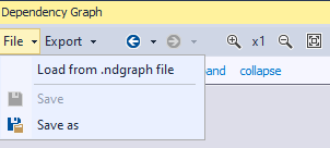 NDepend Graph Persistence