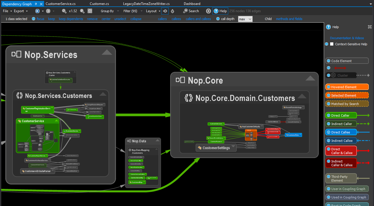 NDepend Dependency Graph