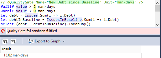 NDepend Quality Gate