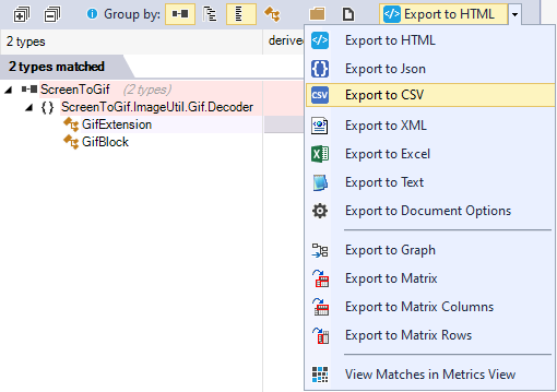 NDepend improved report