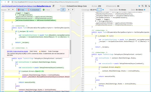 .NET code review since baseline